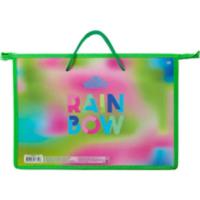 Папка школьная А4 BG с ручками 4483 rainbow