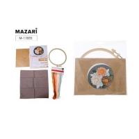 Набор для вышивания гладью Mazari 11904, 15*15см