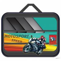 Папка для труда с ручками ПТР-111 широкая 335х26х60 мотоспорт