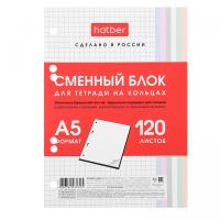 Сменный блок А5 120л многоцветный срез  Хатбер 28950 1/30