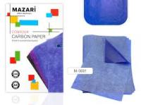 Копировальная бумага 100л синяя, 1/50