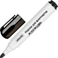 Маркер для флипчарта Attache 3мм черный 1801137 1/12