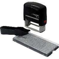 Штамп самонаборный 4 строки 48х18мм DeVente 8052, Attache 1348207 2кассы