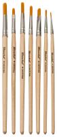 Набор кистей 7шт Silwerhof синтетика круглые 1-5 плос 4,6 1835843 1/10
