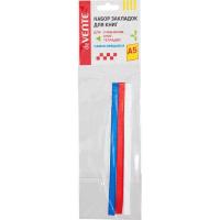 Закладки-ляссе самокл. А5 3шт, 6х290 Devente триколор 8065909