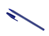 Шариковая ручка Radar 555 полосатый корпус синяя 1/50