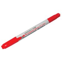 Маркер двухстор. Crown красный Р-800W  1/12