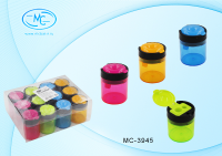 Точилка Mazari 6672, MC-3945 2 отв. с контейнером 1/12