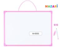Доска магнитная 30х40 2-сторонняя маркер Mazari 6353