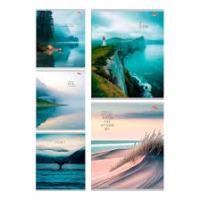 Тетрадь 48л Проф "природная красота 4809, природный микс 3800 Атмосф. виды 5715 1/100