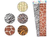 Гофробумага крепированная 50х250 Silwerhof с принтом 917095 1шт 5 дизайнов