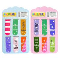 Закладки магнитные набор 6шт Alingar 10960 фразы