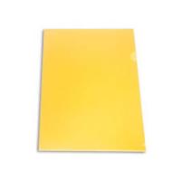 Папка уголок 180мк Proff желтая 3036 1/30/600
