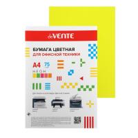 Бумага А4 50л Devente неон желтая  2072238 1/40