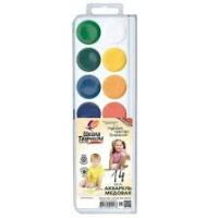 Краски аквар. 14цв ЛУЧ "Школа творчества" пластик 29с1757 1/36