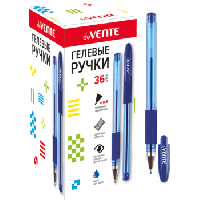 Гелевая ручка deVente Ritony синяя резин. держ 5051345 1/36