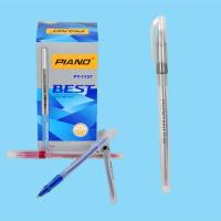 Масляная ручка Piano PT-1157 красная  1/50