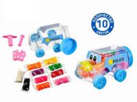 Тесто для лепки 10цв пластик конт. машинка Mazari 20345