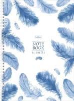 Книга д\зап А4 96л Хатбер гребень "Красота и легкость 35517