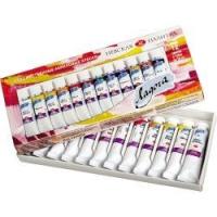 Краски масляные 12цв 18мл художеств "ЛАДОГА" 1241004