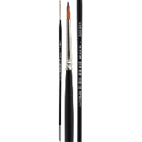 Кисть синтетика худож. нейлон №03 круглая Alingar, deVente 1/10