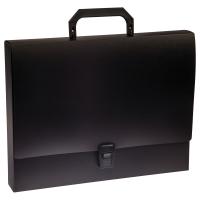 Портфель 1отд. пластик ченый Стамм 30700