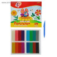 Пластилин 16цв Луч "Кроха" мягкий 28с1646 1/14