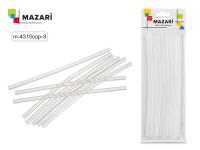 Клеевые стержни для пистолета 7мм 20см набор 8шт DeVente 4181901, Mazari 4310 1/12