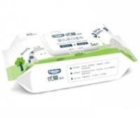 Салфетки влажные 80шт PalmBaby экстракт алоэ с крышкой В1280