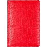 Записная книга А5 160ст Attomex Croco кожзам красная 2251552