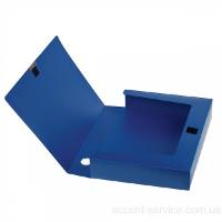 Короб пластик 58мм на липучке плотный синий К408/YC89/18128 1/100