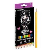 Карандаши 24цв Devente 2М Devente Anime 5024412, панда 5024536 1/6