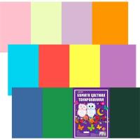 Цв. бумага А4 2-ст. 12ц тониров. Devente 8114900 в пакете, 1/60