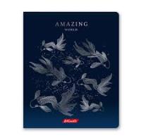 Тетрадь 96л Svetoch софт тач фольга "удивительная 000770