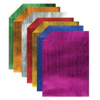 Цветная фольга А4 7цв фактурная Остров сокр. 128981 