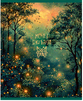 Тетрадь 96л Полином Magic Forest 25091