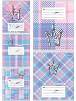 Тетрадь 12л клетка Проф "Корона 4421 1/240