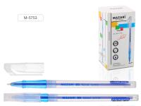 Масляная ручка Mazari 5753 синя 1мм, 1/50