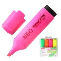 Текстовыделитель Hatber Neo розовый 060882 