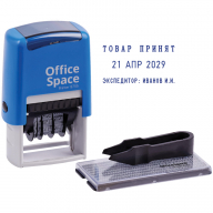 Датер самонабор. 2строки DeVente 42х26 8755, Space 40497