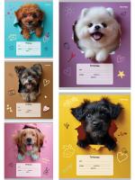 Тетрадь 18л клетка Проф "обаятельные пёсики 4310 1/160