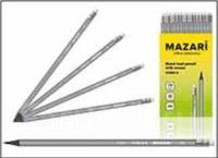 Карандаш ч\г Mazari syber 6116 с ластик 1/72