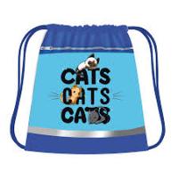 Сумка для сменной обуви СДС-71 котята, лапки