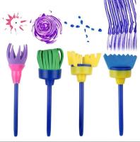 Набор кистей фигурных из EVA 4шт Mazari 9950 