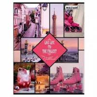 Книга д\зап. А5 80л Mazari путешествия 16262, 16264 