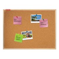 Доска пробковая 90*120 дерев. рамка Chany 