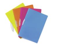 Папка с клипом Proff Vertical line FF402V плотный пластик 0,6мм 1/4/60