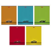 Тетрадь 48л Хатбер пластик обл. "Гоночные Авто