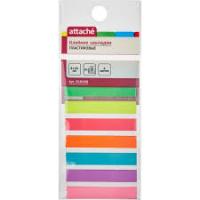 Набор закладок пластик. 8цвх25л 45х8 Attache 618408 1/50