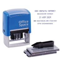 Датер самонабор. 4 строки 60х40 Space 40495